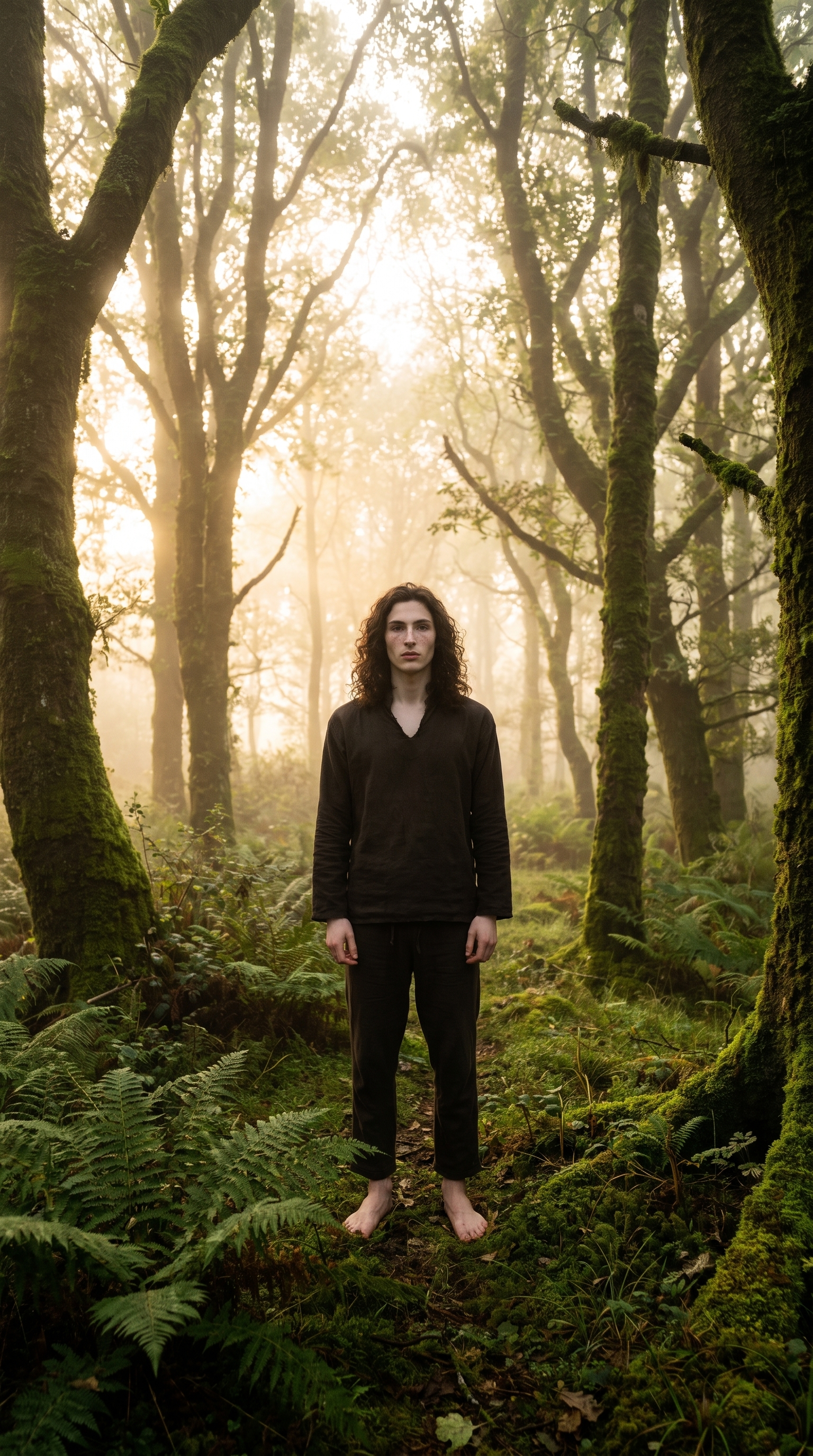 Ethereal forest editorial: Cottagecore Fairy Glow meets ultra-wide immersion